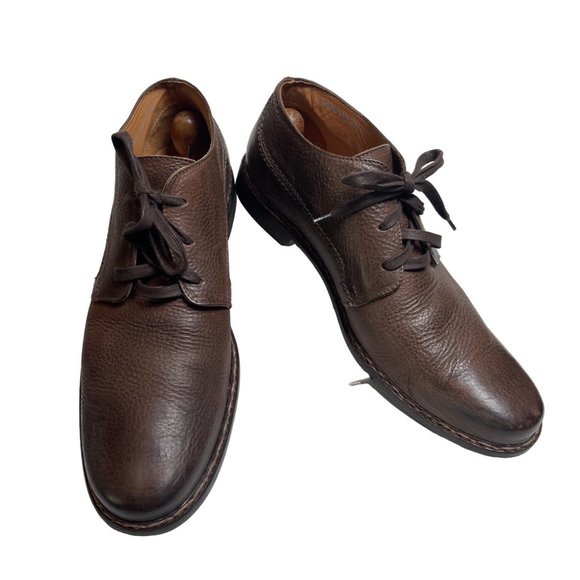 John Varvatos Italy Other - Men's John Varvatos Italy Lace Up Chukka Boots Shoes Size 12 Brown Leather